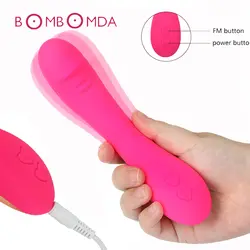 Секс-магазин G Spot Дилдо Вибратор для женщин двойной вибрации силиконовый водонепроницаемый Женский вагинальный, клиторальный массажер