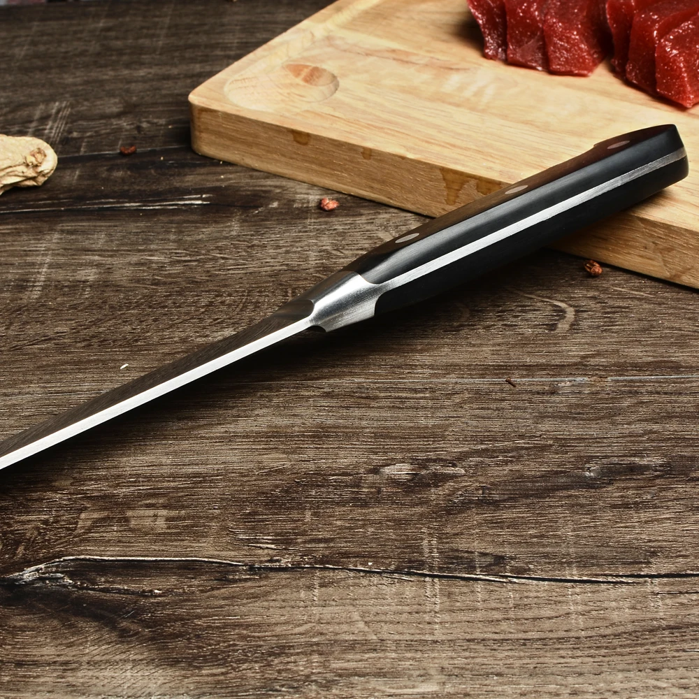 XYj немецкий кухонный нож полностью из высокоуглеродистой нержавеющей стали, кухонный нож, ультра острое лезвие, кухонный нож, шеф-повара, рекомендуем