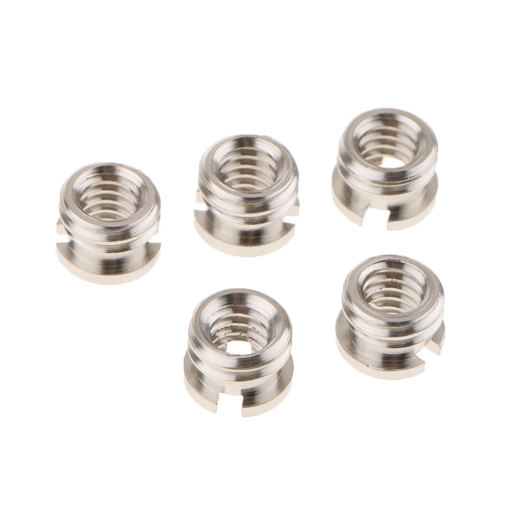 1/4' Female to 3/8' Male Tripod Screw Mount Adapter Converter for Camera Bracket Light Stand Monopod Ball Head Mount Quick Plate
