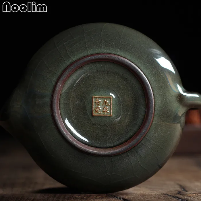 Чайный сервиз NOOLIM глазурованная трещинчатая печь Longquan Celadon Zisha керамика Arts Tay