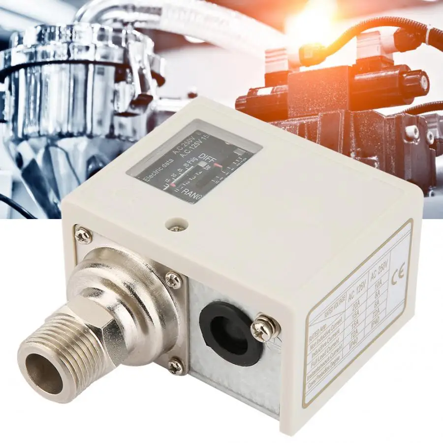 

Pressure Control Switch Electronic G1/2'' Pressure Control Switch Air Water Pump Compressor Pressure Controller Switch