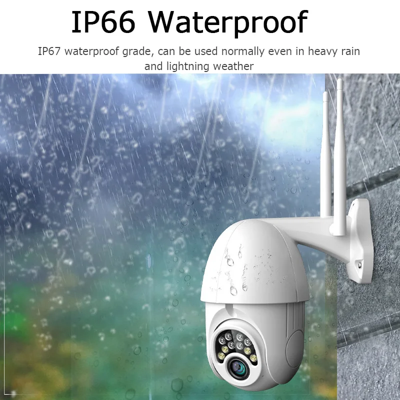 1080P PTZ камера безопасности WIFI наружная скоростная купольная Беспроводная ip CCTV
