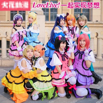 

Anime Love Live KiraKira Sensation Dream Together All Member Cosplay Costume Uniform Outfit Dress Women Suits Costume Dresses