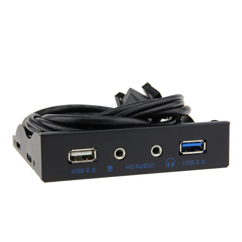 Ult-أفضل قوس اللوحة 20pin usb 3.0 لوحة الجبهة مع الصوت ل usb 3.0 + usb 2.0 hub محول الكابل ل 3.5 \ Ult-أفضل قوس اللوحة 20pin usb 3.0 لوحة الجبهة مع الصوت ل usb 3.0 + usb 2.0 hub محول الكابل ل 3.5 \
