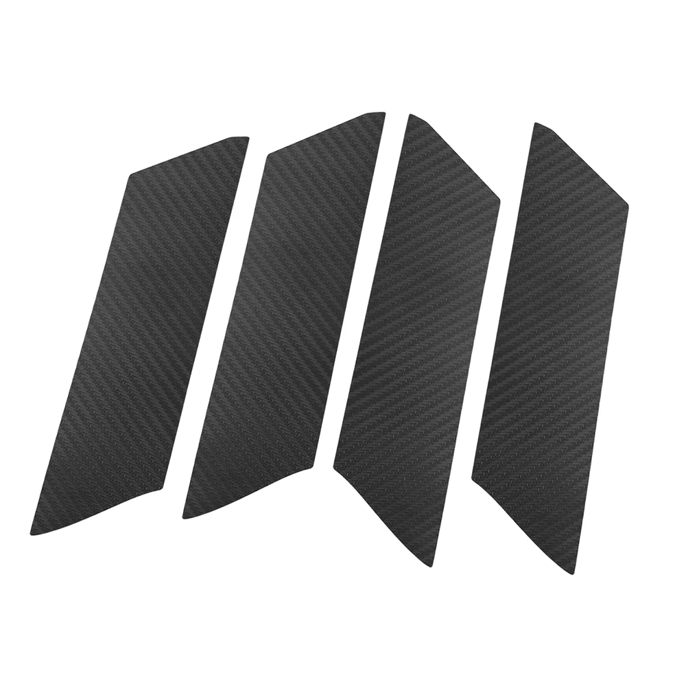 Interior Door Handle Trim Knob Carbon Fiber Protection Film Sticker Decal Car Styling For Volkswagen VW Golf 7 MK7 Accessories