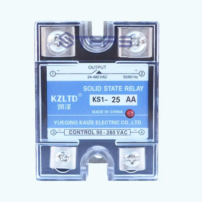 

Solid-state non-contact relay AC to AC 24A AC solid state relay