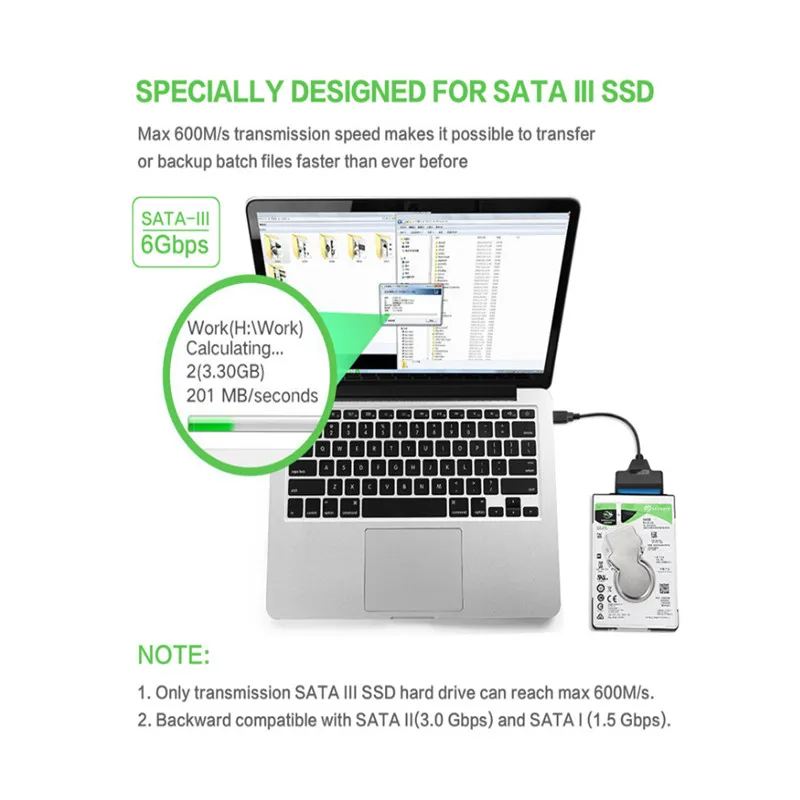 Sata Cables to USB Adapter01