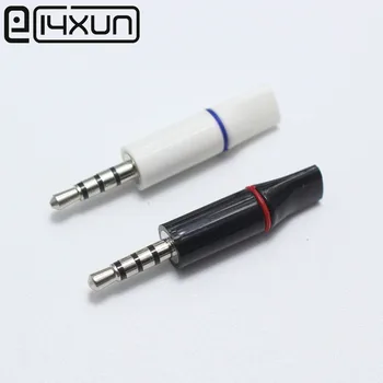

2pcs/lot DIY 2.5 mm 4 pole Headset EarPhone stereo 2.5 Audio Plugs Adaptor Connector