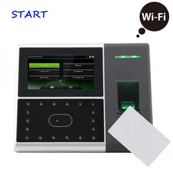 Iface302 Wi-Fi Биометрические лица и Фингерпринта со встроенным в 13,56 МГц ic-считыватель и Система контроля доступа