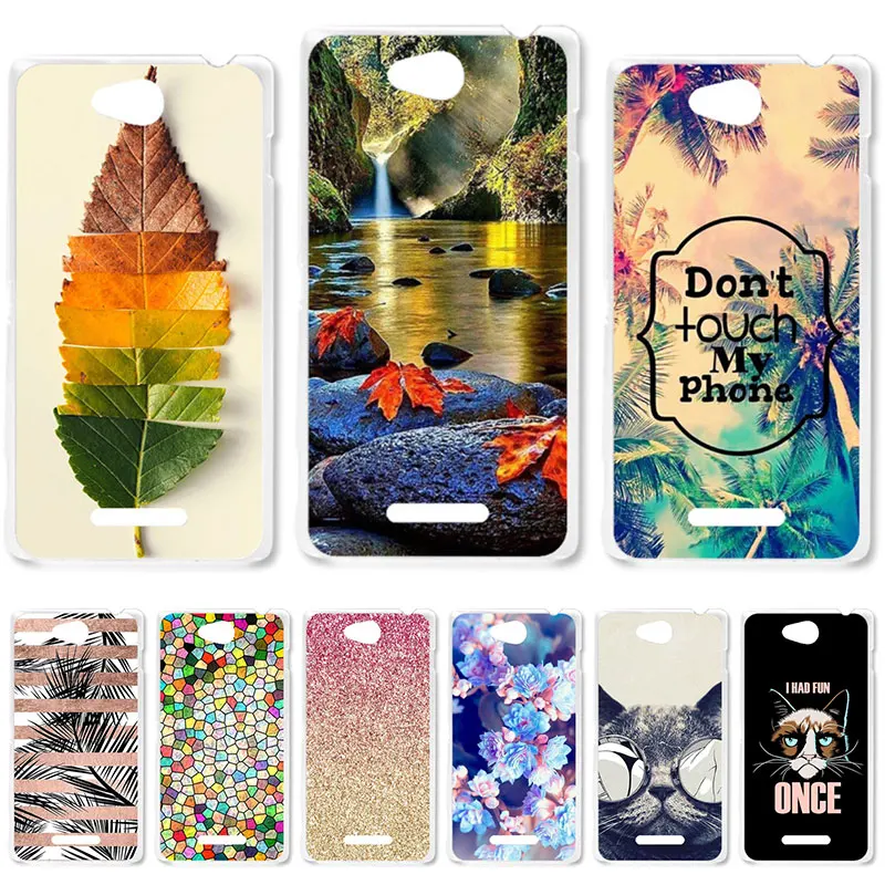 

TAOYUNXI Soft TPU Case For Sony Xperia C S39h Cases For Sony C S39h C2305 5.0 inch Flexible DIY Painted Protective Covers