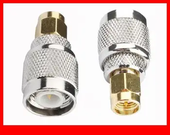 

10 pcs RF Coaxial adapter TNC Plug to SMA Plug Straight