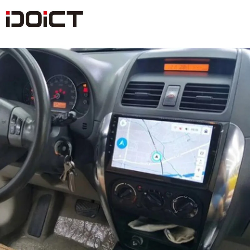 Top IDOICT Android 8.1 IPS 2G+32G  Car DVD Player GPS Navigation Multimedia For Suzuki SX4 radio 2007-2013 car stereo 2