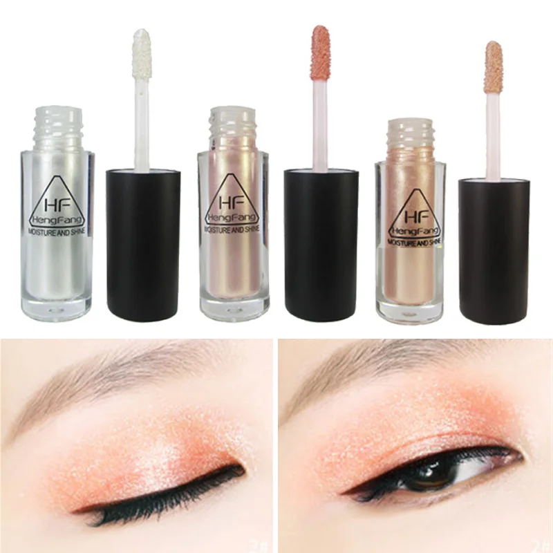 

High Quality Sexy Make Up Gold Eye Shadow Highlighter Liquid Face Eye Contour Brightener Glow Shimmer