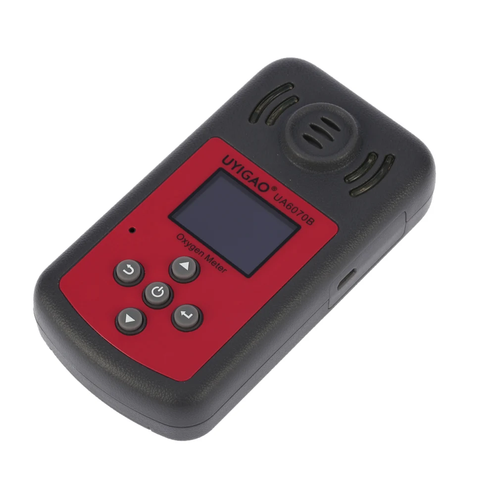 Портативный газоанализатор O2 автомобильный мини детектор кислорода с ЖК