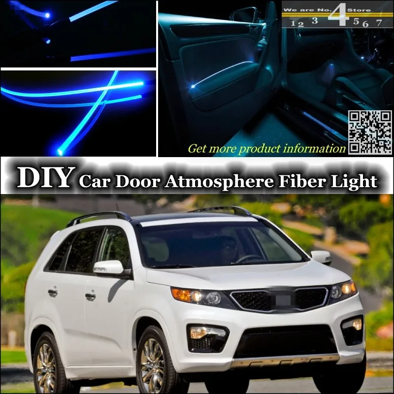 For Kia Sorento Interior Ambient Light Tuning Atmosphere Fiber Optic