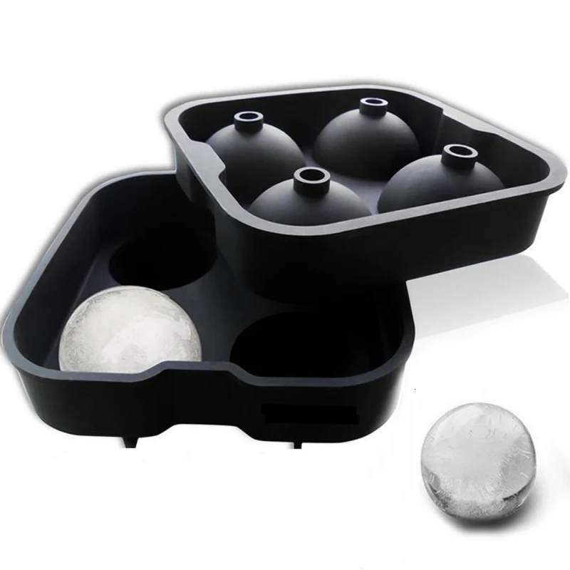 

1PCS Silicone Ice Ball Utensils Gadgets Tray Maker Mold Round Spheres Cube Whisky Cocktail Garnish Bar Tools