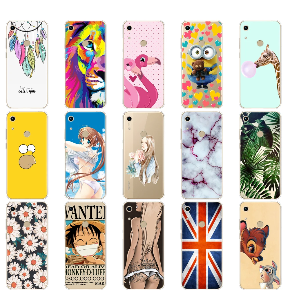 

for Honor 8A Case For huawei honor 8A Case Silicon TPU back Cover Phone Case On Huawei Honor 8A JAT-LX1 8 A Honor 8A pro JAT-L41