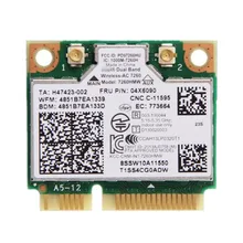 Dual Band для IBM Thinkpad Intel Беспроводной постоянного/переменного 7260 7260HMW 802.11ac Mini PCI-E Wifi+ Bluetooth 4,0 Wlan Card FRU 04X6090