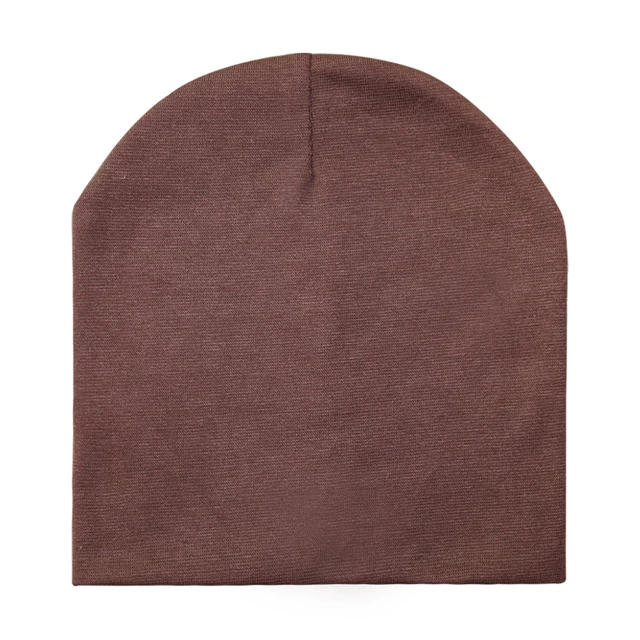 Baby Hats Cotton Solid Color Baby Cap Children's Beanie Hat For Boys And Girls Kids Boys Winter Hat COFFEE