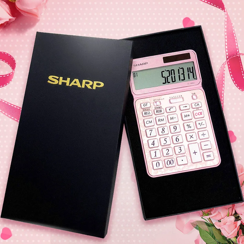 SHARP EL VN82 модные рабочем столе финансового учета неваляшка 12 разрядный