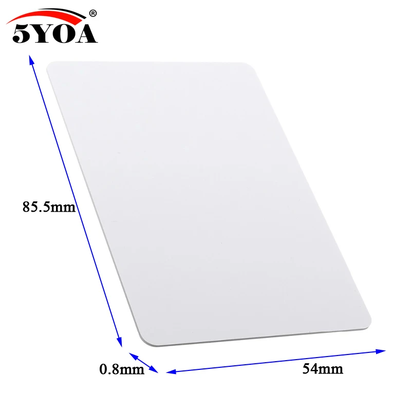 

50pcs EM4305 T5577 Blank Card RFID Chip Cards 125 khz Copy Rewritable Writable Rewrite Duplicate 125khz