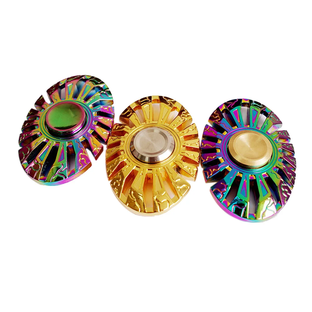 Новый Тор многоцветный Спиннеры Радуга EDC Игрушечные лошадки ручной spiner вращения