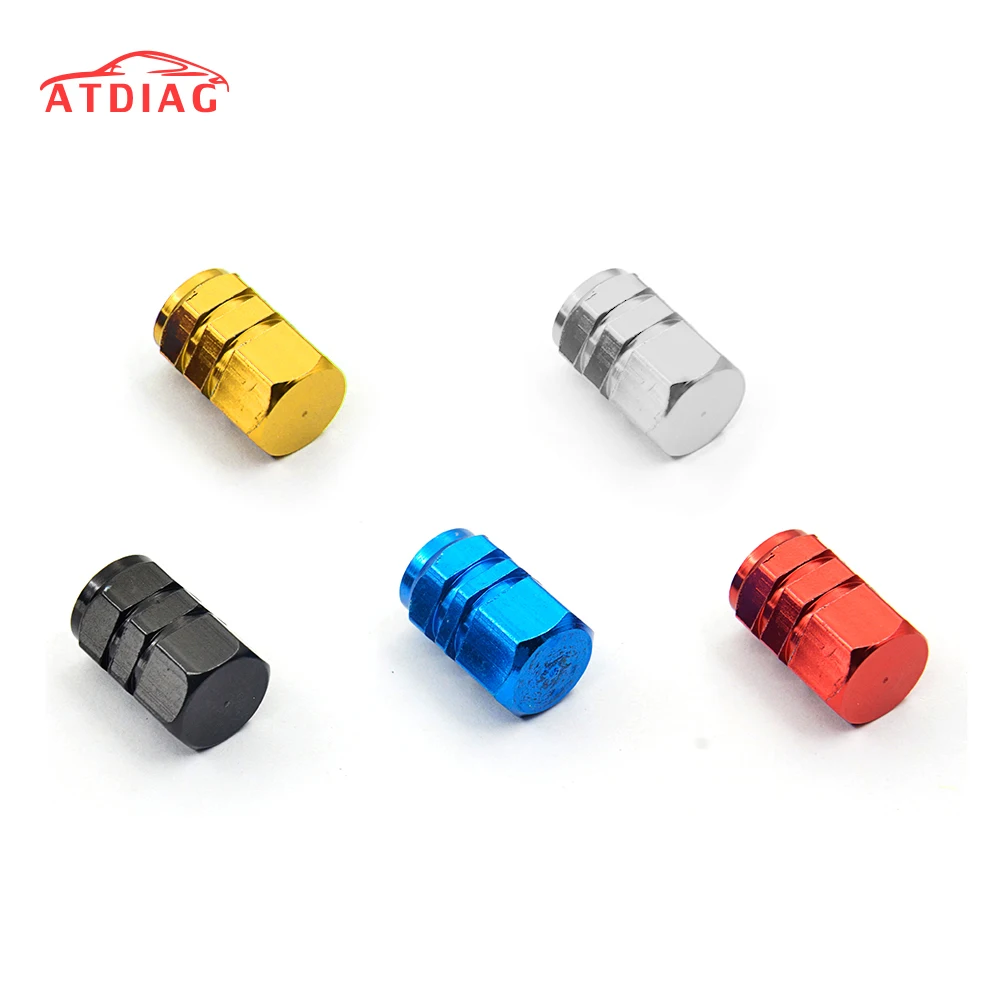 

Theftproof Aluminum Car Wheel Tires Valves Tyre Stem Air Caps Airtight Cove 4pcs/set Dustproof Cover Car Styling Accessories