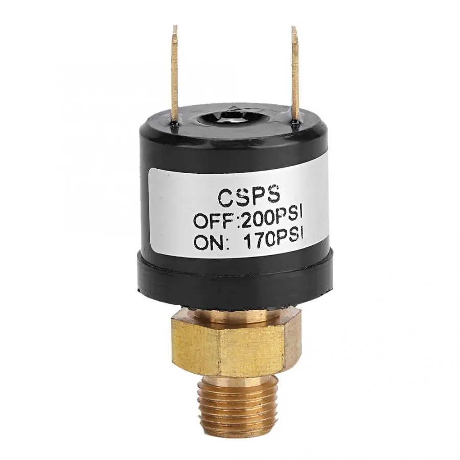

Car Automatic Air Pressure Control Switch Valve 170-200PSI for Air Compressor Pump Air Compressor Pressure Control Switch Valve