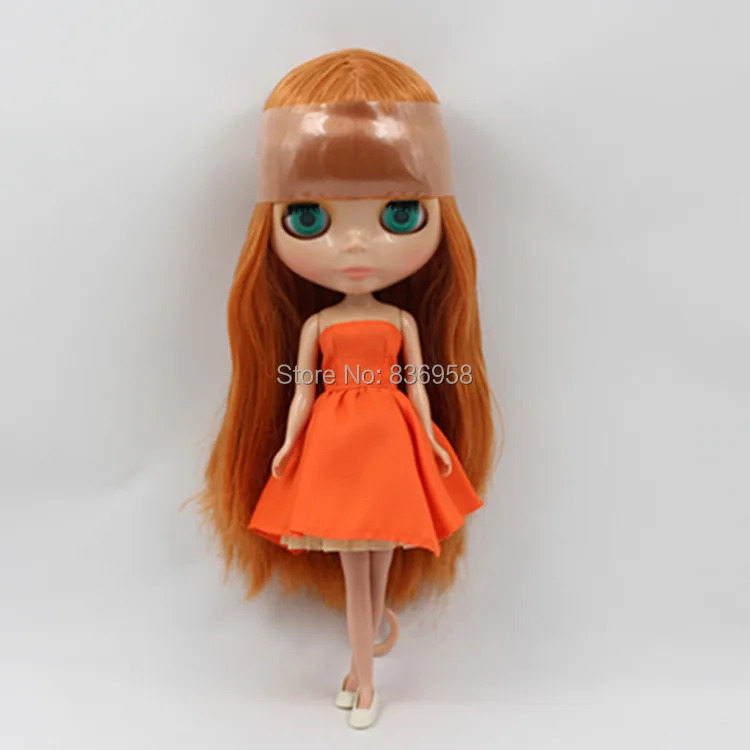 

Nude Doll For Series No.0145 BROWN HAIR with bangs