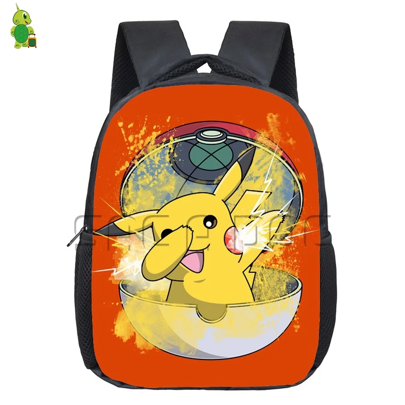 Dabbing Pokemon Pikachu Backpack Boys Girls School Bags Dark Souls The
