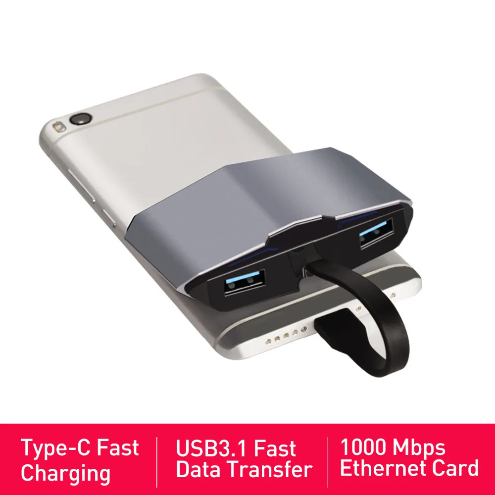 Dyplay 6 в 1 цифровой мультипорт USB C концентратор PD зарядка Гбит/с данных двойной 3