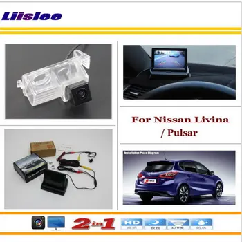 

Car Reverse Back up Rear Camera For Nissan Livina/Pulsar Auto 4.3" TFT LCD Screen Monitor Rearview Parking System