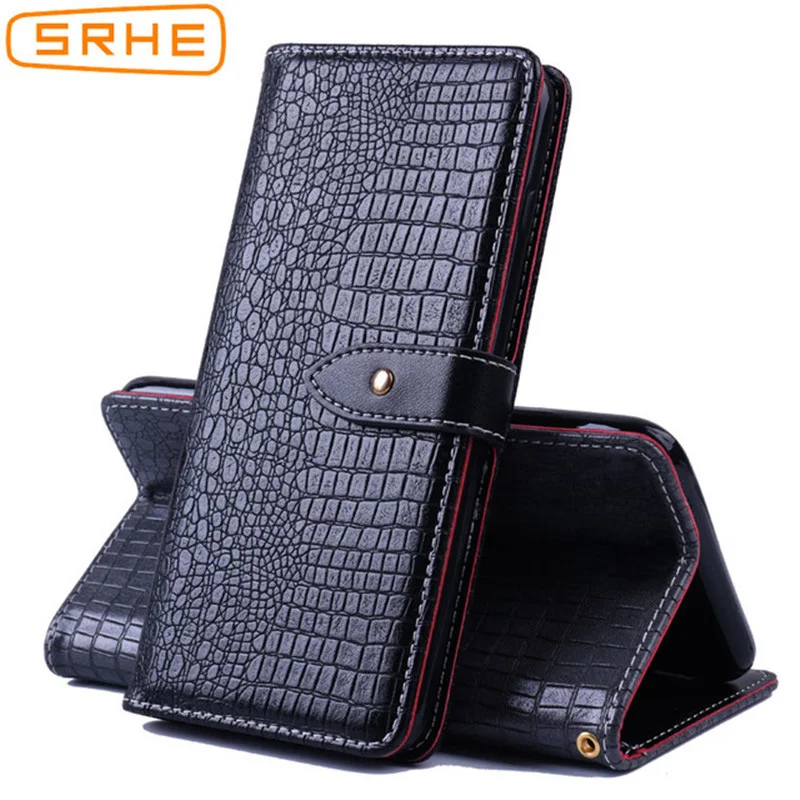 

SRHE Huawei Honor 7C Case Cover For Huawei Y7 Prime 2018 Y7 Pro 2018 Flip Leather Silicone Case For Honor 7C Pro With Magnet