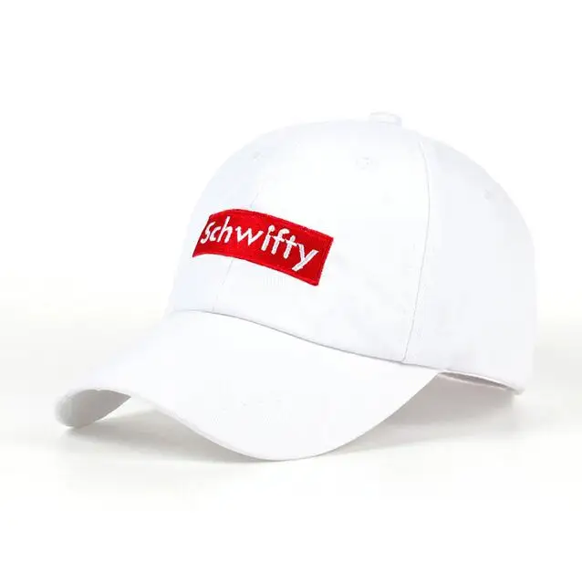 Получите Schwifty Кепка Рик и Морти папа шляпа Schwifty Вышивка без структуры бейсболка s Аниме Бейсболка бренд хлопок - Цвет: Белый