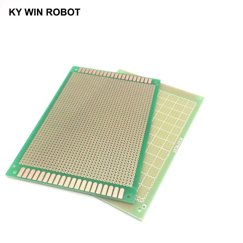 1 шт. 10x15 см 10x150 мм OSP Односторонний Прототип PCB универсальная печатная плата зеленая масляная плата для Arduino