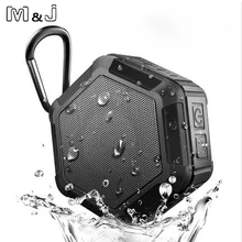 M& J IP67 Водонепроницаемый Bluetooth динамик сабвуфер Мощный мини портативный беспроводной динамик для наружной работы телефона в воде