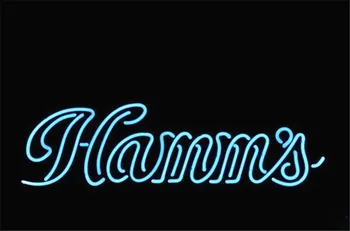 

NEON SIGN For Hamm's Hamms LOGO Signboard REAL GLASS BEER BAR PUB display RESTAURANT outdoor Light Signs 17*14"