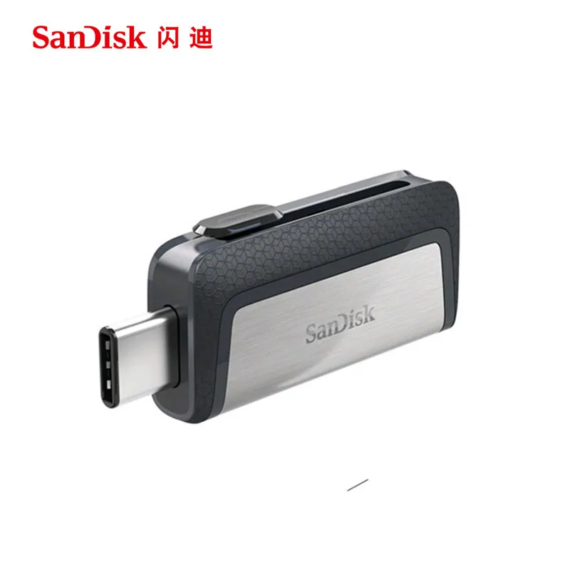 USB флеш-накопитель sandisk type C OTG 64, 128 ГБ, флешка 128 ГБ, 64 ГБ, 32 ГБ, 256 ГБ, флеш-накопитель 3,1, USB флешка, диск на ключ, память для телефона