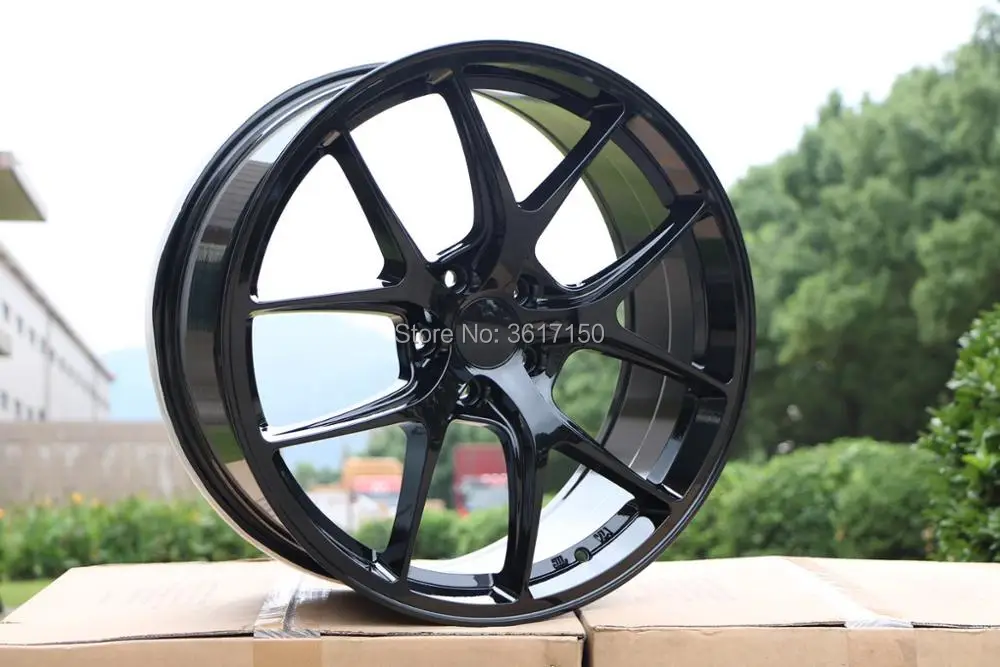 20x9.5J колесные диски PCD 5x114 3 центр Broe 73 1 ET35 с колпачками ступицы|Диски колёсные| |