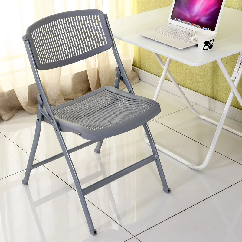 Складные дышащие сетчатые пластиковые простые бытовые переносные уличные кресла простые офисные компьютерные стулья для столовой современные