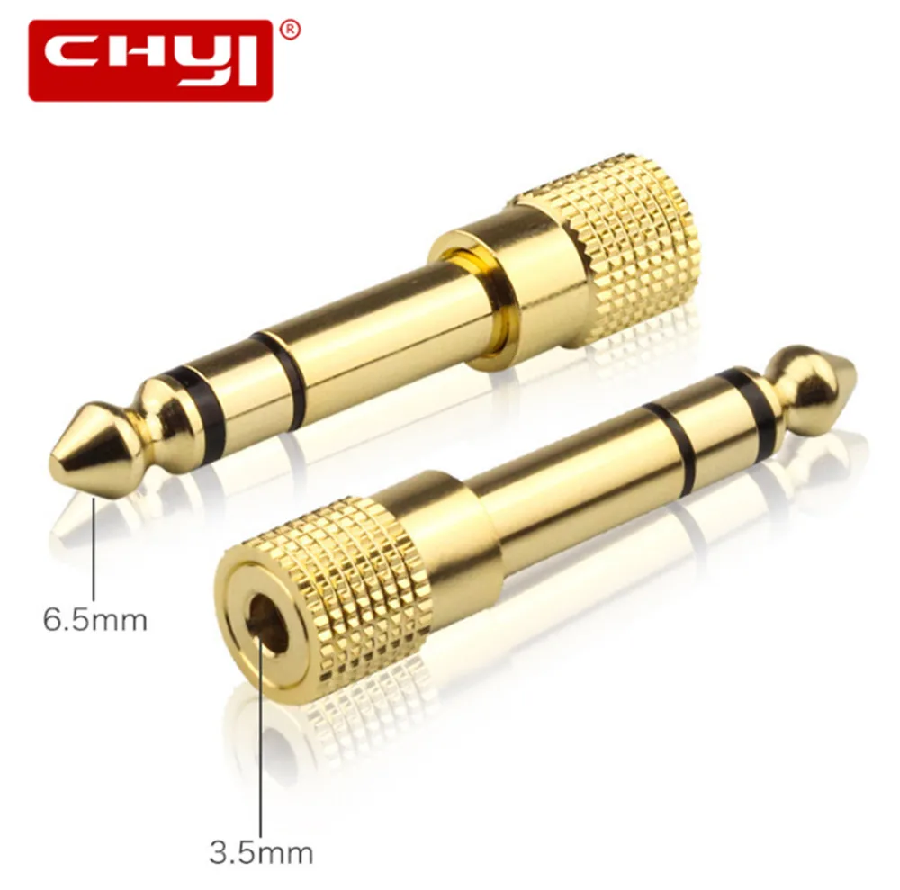 Jack 6.5Mm Plug Pria Ke 3.5 Mm Wanita 