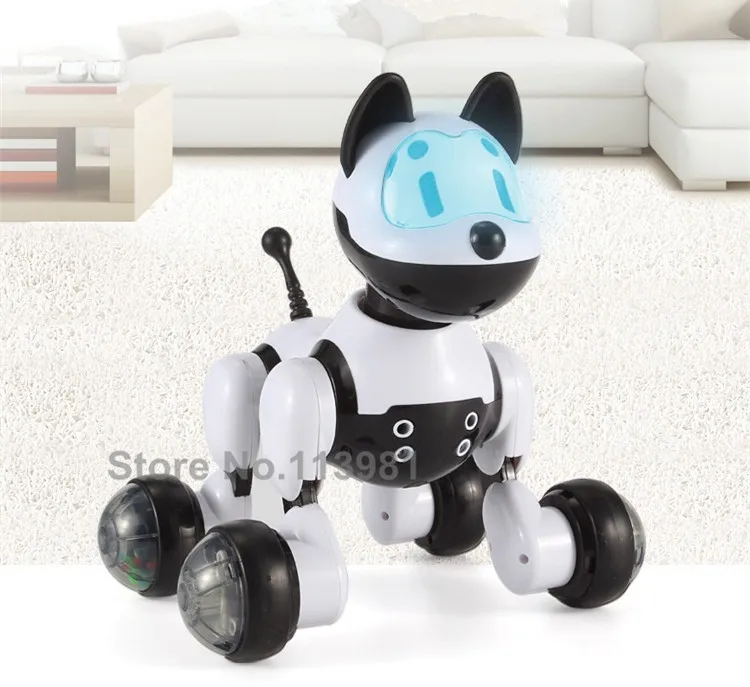 Dwi dobellin интеллектуальная электронная игрушка питомец робот собака электрические собаки Домашние животные Дети ходьба щенок экшн-игрушки с чувствительным жестом