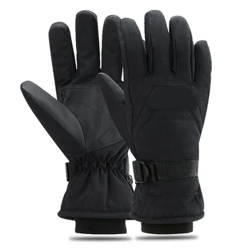 

Motorcycle Gloves Bike Ski Winter Outdoor Sports Riding Waterproof Windproof Warm Non-slip Plus Velvet Guantes Moto Car Styling