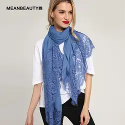 V 2 высокого качества Популярные wrap Хиджаб шарфы новая шаль вискоза новый выбор большой кружева
