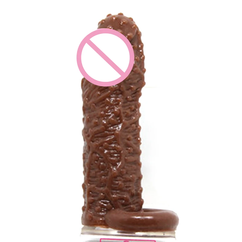 Уход за кожей пениса рукав многоразовые дилдо презервативы гибкий Пенис рукава секс-игрушки для мужчин интимные товары Твердые головной