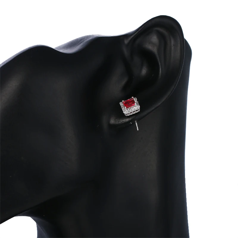 Женские квадратные серьги гвоздики EMMAYA с фианитом AAA|cz stud earrings|stud earringsstud earrings for