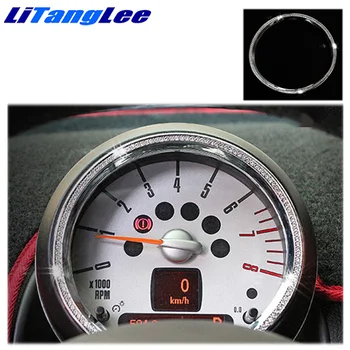 

Litanglee For BMW Mini Cooper R56 R60 Countryman 2006~2014 Engine tachometer silver border decoration