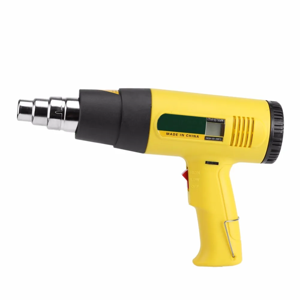 Adjustable Heat Air Gun AC 220V 2000W Electric Hot Air Heat Gun Blower