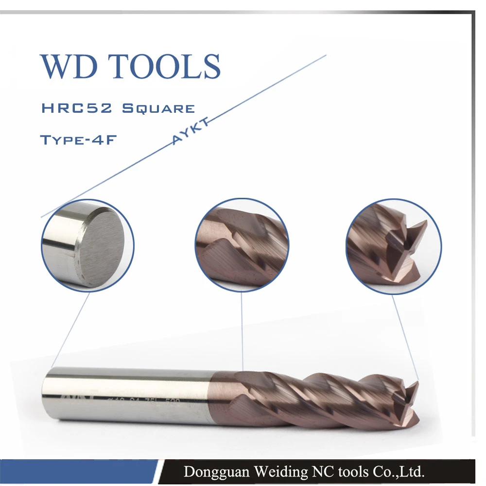 ALTin Coated 6 MM 4F Ball End Carbide End Mill ALTin Coated 6 MM 4F Ball End Carbide End Mill