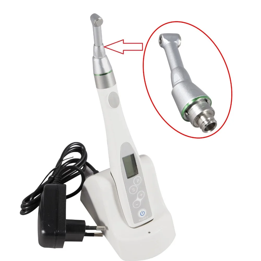 

Dental 16:1 Reduction Contra Angle Push Head for Cordless Endodontic Endo Motor